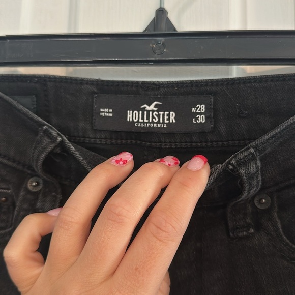 Hollister Black Men’s Skinny Jeans size 28x30 - Picture 4 of 4